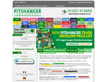Tablet Screenshot of pitshanger-ltd.co.uk